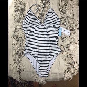 Cute stripey one piece suit, BNWT!